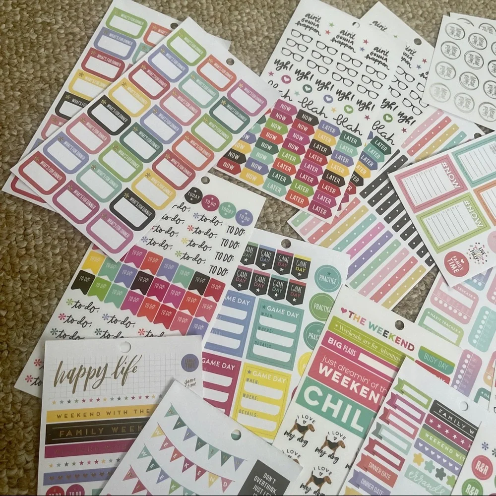 Massive Happy Planner Stickers Bundle